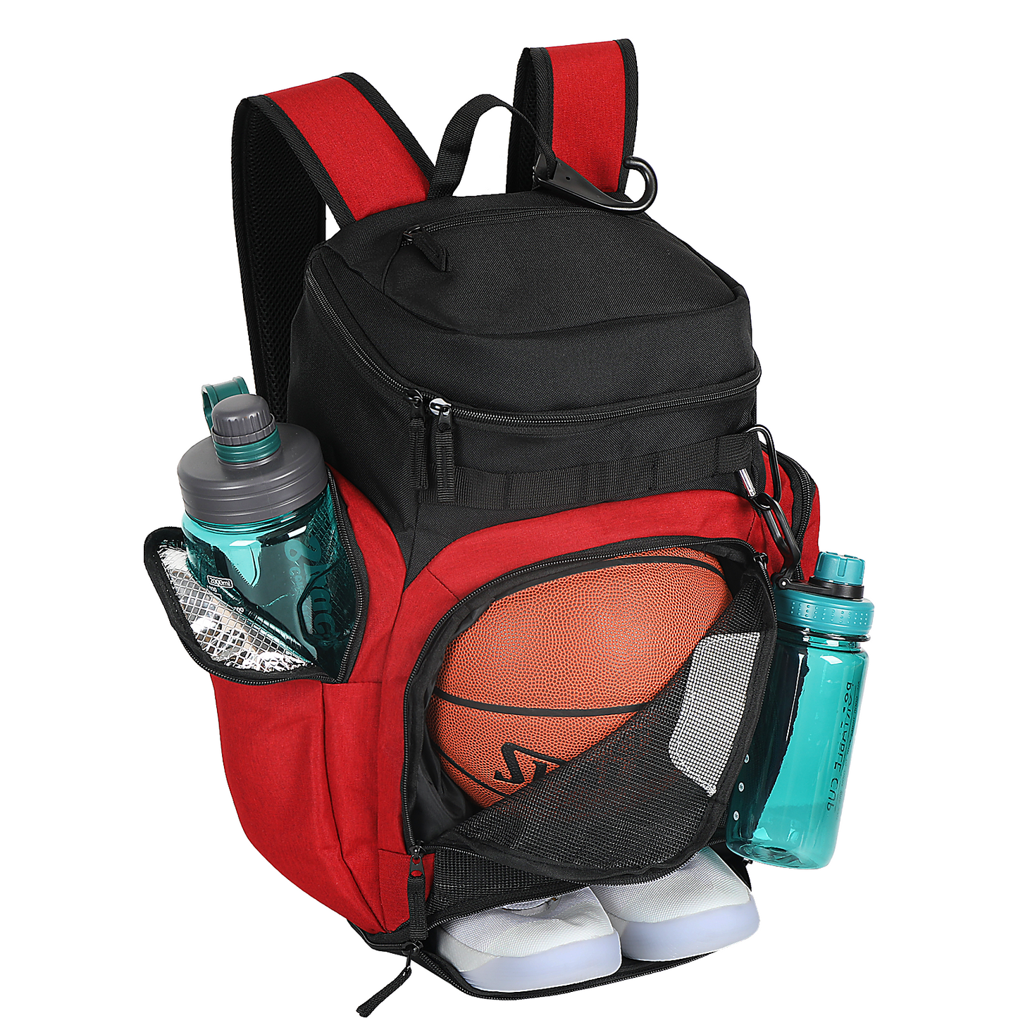 LARIPOP Basketball Backpack Large Sports Bag, Gym Bag with Ball Compartment and Shoe Compartment to Store Sports Shoes Water Bottles Laptops and Daily Necessities, Widely Used in Basketball, Soccer