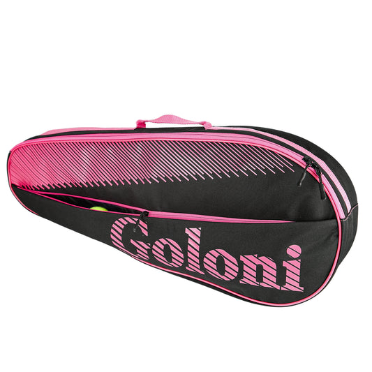 Goloni | 3 Racquet Tennis Bag, for Professional or Beginner Tennis Players, Rackets Cover Bag with Protective Pad & Lightweight | Unisex Design for Men, Women, Youth and Adults