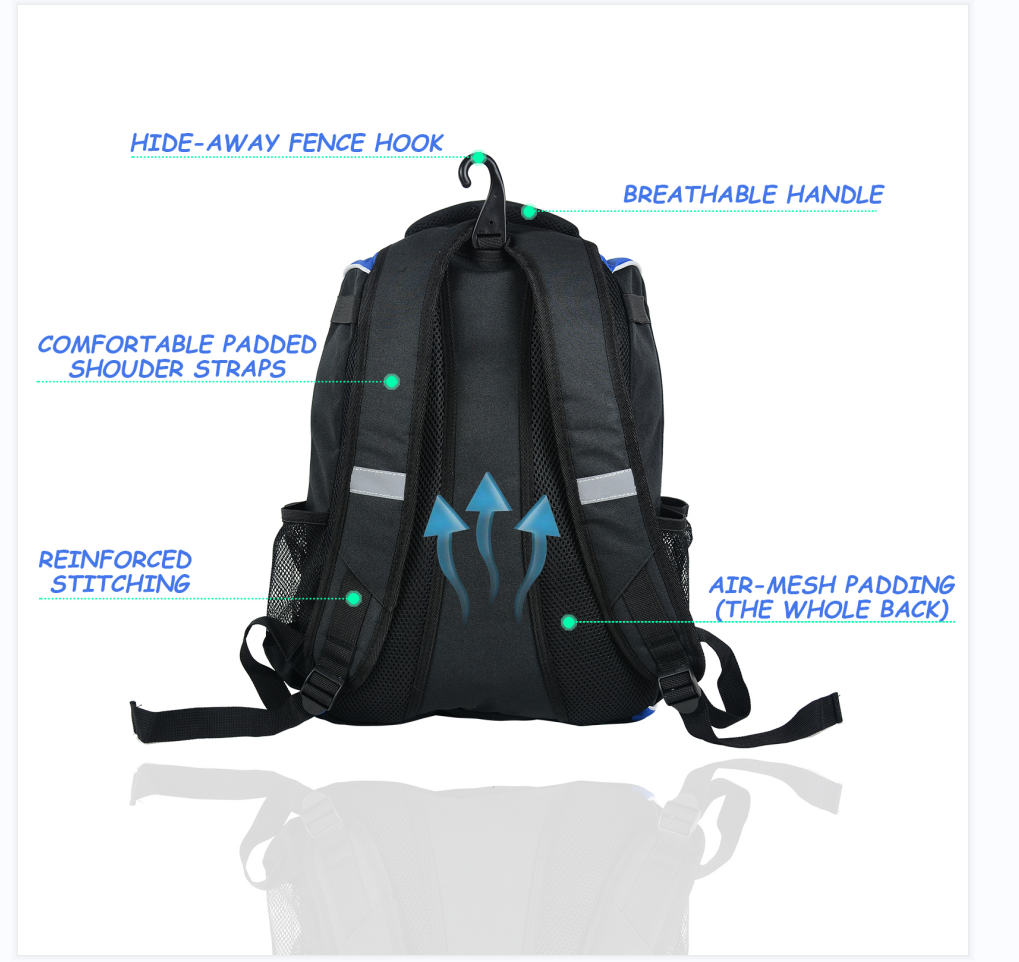 Wolt | Youth Baseball Bag – Bat Backpack for Baseball