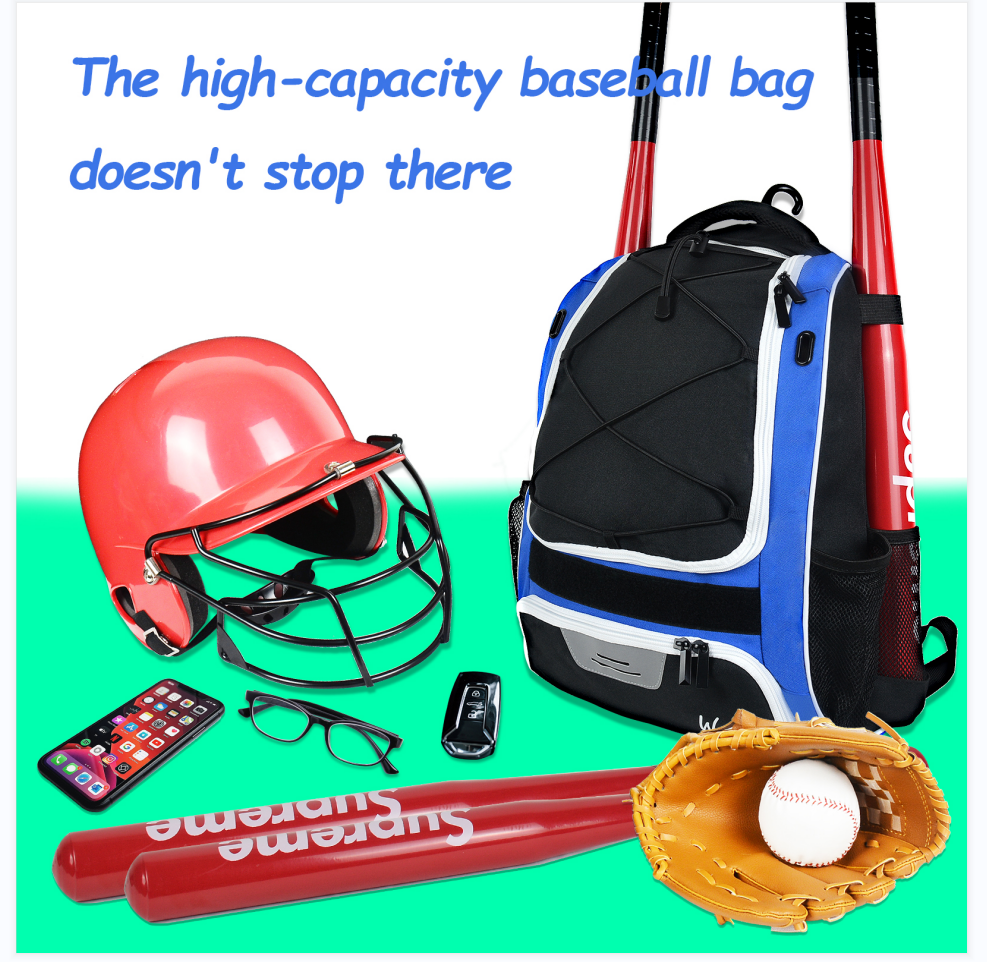 Wolt | Youth Baseball Bag – Bat Backpack for Baseball